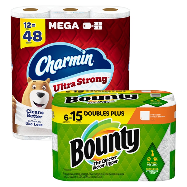 Charmin Ultra Gentle Mega Rolls Toilet Paper Tissue, 6 rolls - Baker's