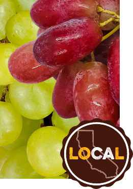 Red and Green Grapes